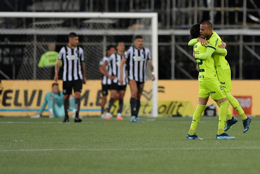 Palmeiras espera repetir cenas do último duelo diante do Botafogo (Foto: Thiago Ribeiro/AGIF)