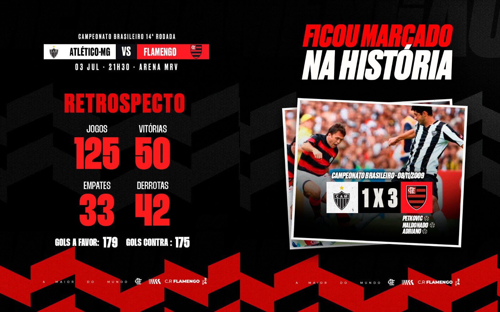 Foto: rede social X / Flamengo.